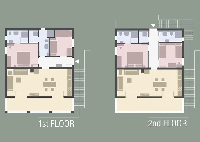 Luce - 2 Private Units, Pool, Grill & Garage *